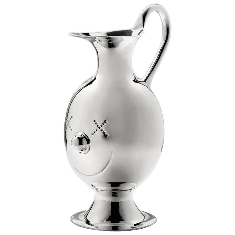 Augustus Silver Plated Carafe For Sale