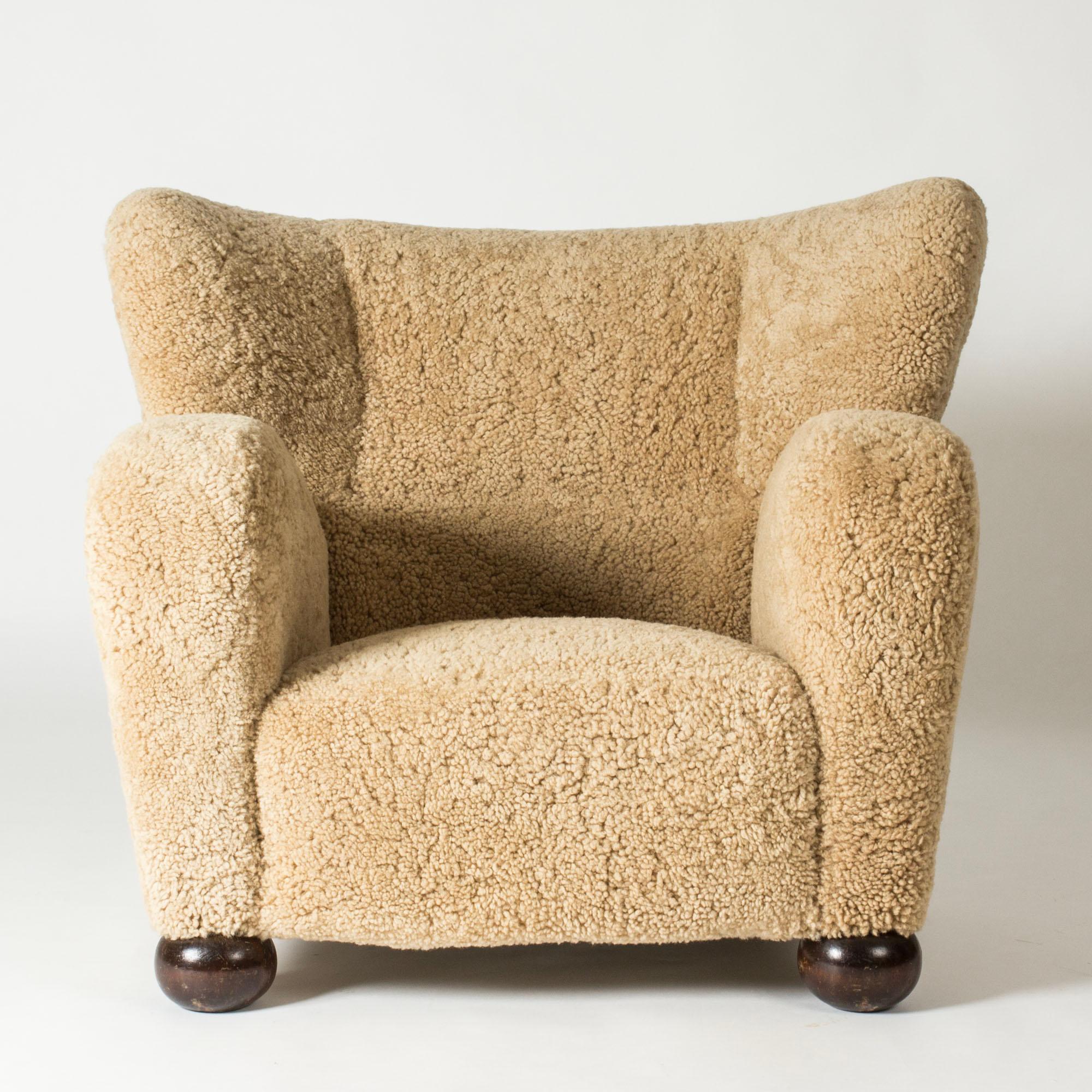 Erstaunlicher Loungesessel von Märta Blomstedt, entworfen für die Inneneinrichtung des Hotels 