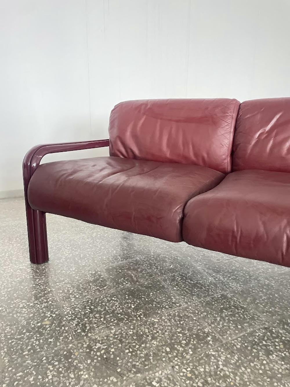 Gae Aulenti Sofá de tres plazas para Knoll International 1970 s EE.UU. en venta 5
