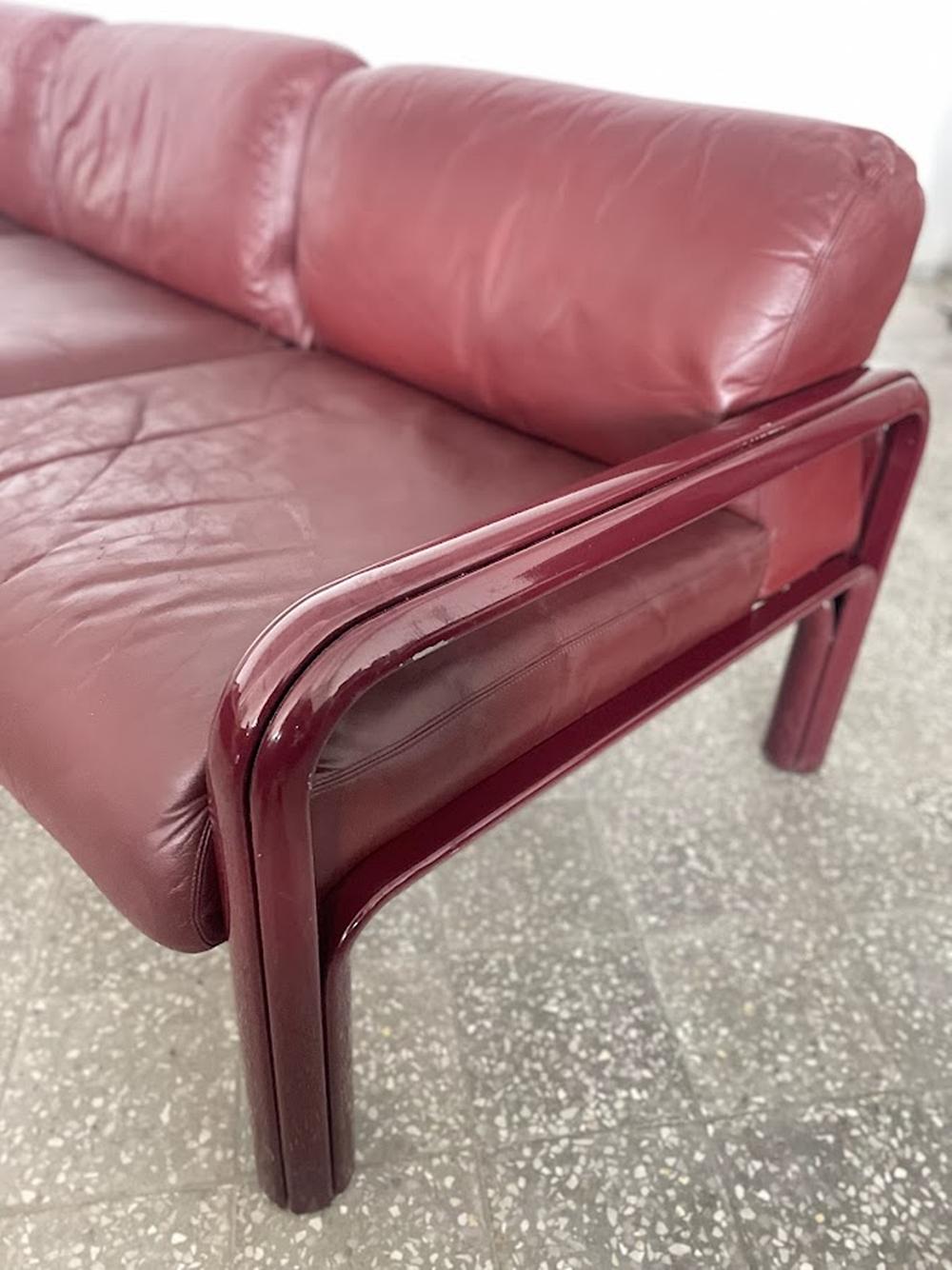 Gae Aulenti Sofá de tres plazas para Knoll International 1970 s EE.UU. en venta 6
