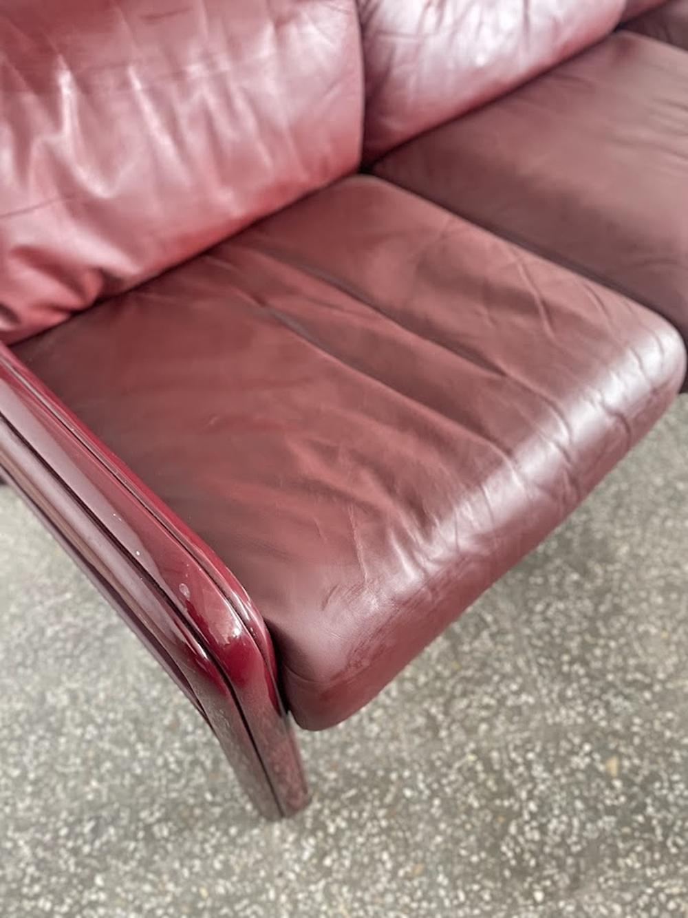 Gae Aulenti Sofá de tres plazas para Knoll International 1970 s EE.UU. en venta 8