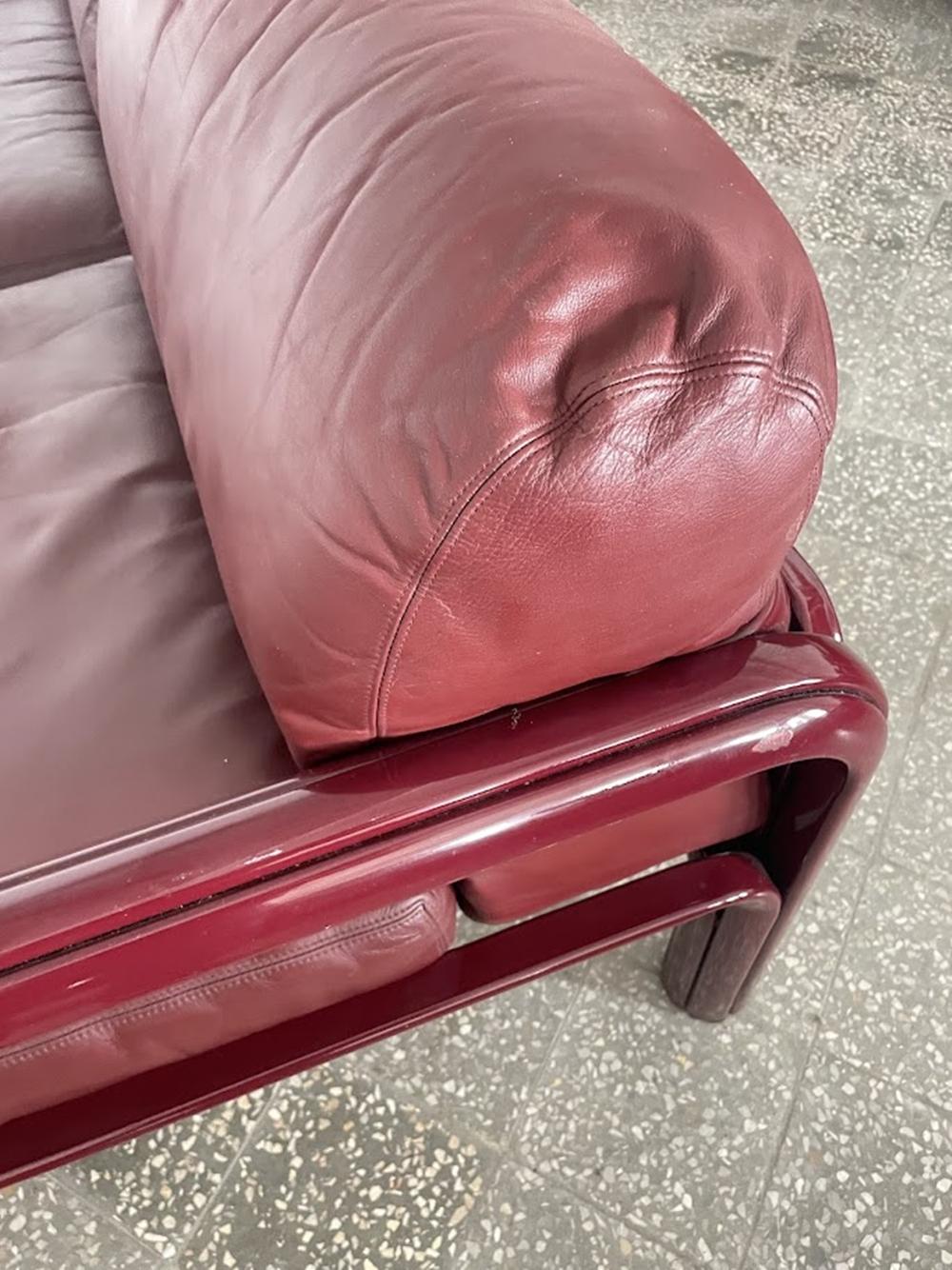 Gae Aulenti Sofá de tres plazas para Knoll International 1970 s EE.UU. en venta 9