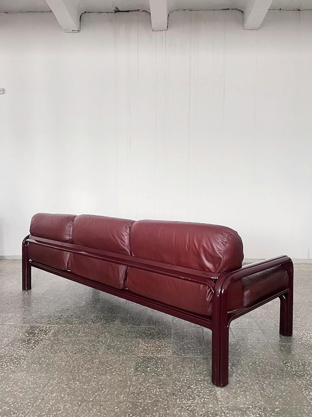 Gae Aulenti Sofá de tres plazas para Knoll International 1970 s EE.UU. en Bueno estado para la venta en Debrecen, HU