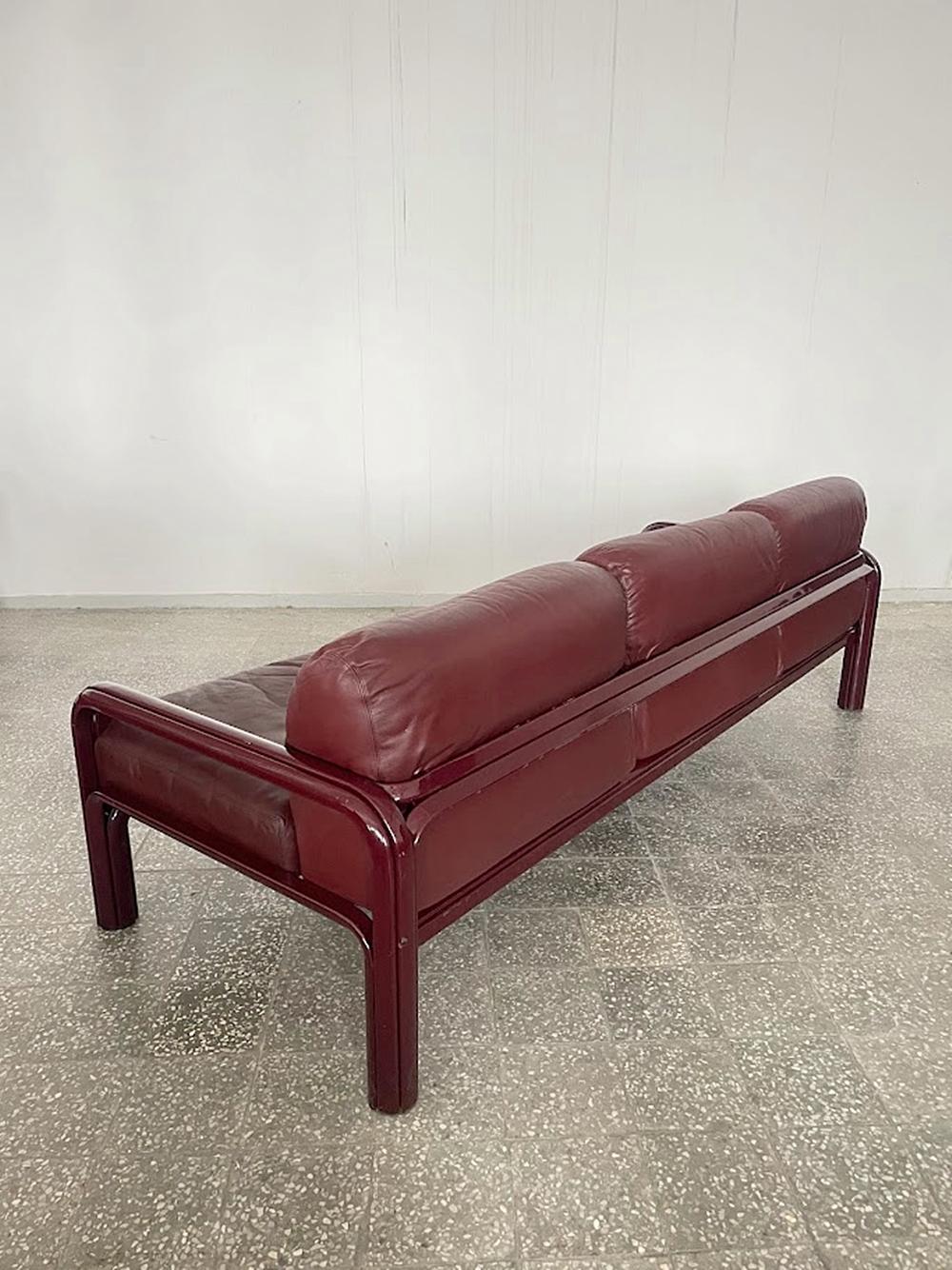 Gae Aulenti Sofá de tres plazas para Knoll International 1970 s EE.UU. Metal en venta