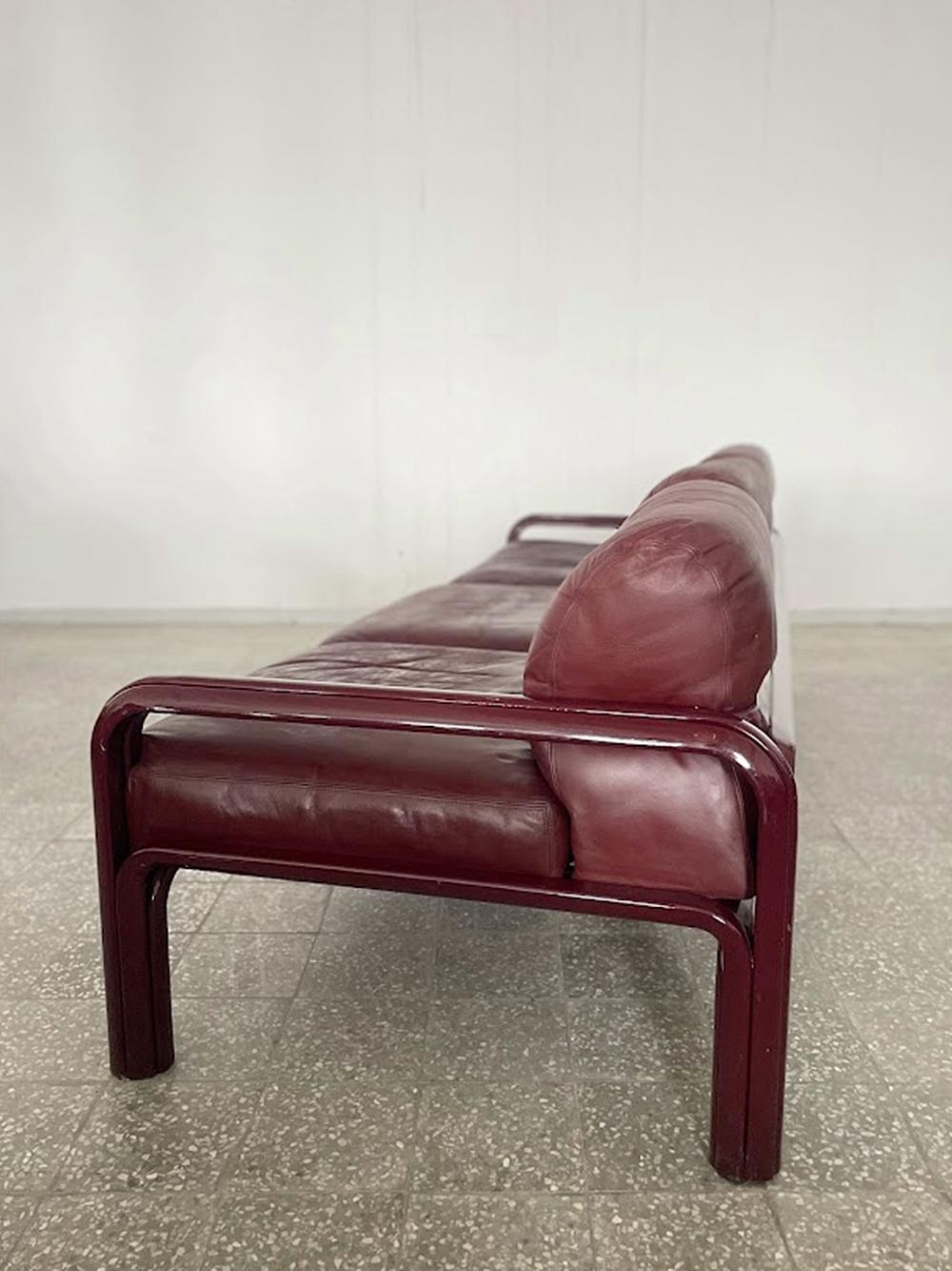 Gae Aulenti Sofá de tres plazas para Knoll International 1970 s EE.UU. en venta 1