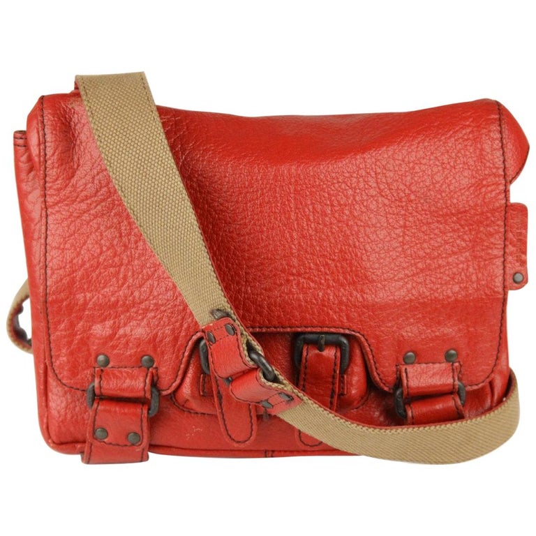 Aunts and Uncles Flap Messenger Bag For Sale at 1stDibs