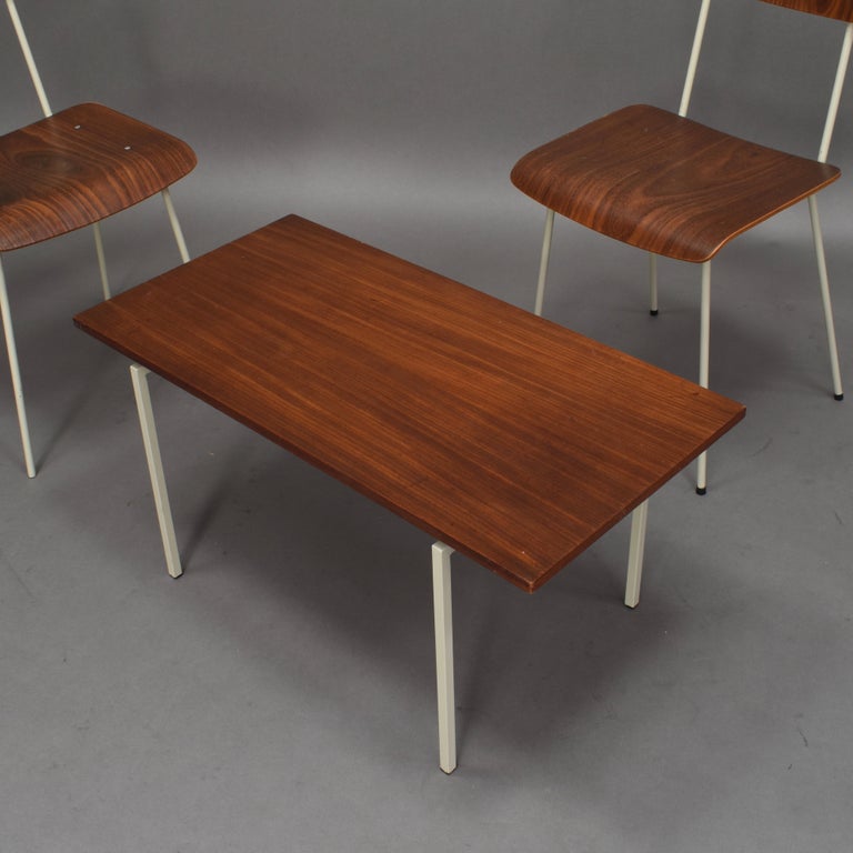 Auping Bedroom Chairs And Table In Teak Netherlands 1950 S