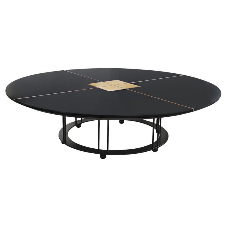 Aur Large Black Coffee Table For Sale at 1stDibs