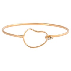 Pulsera AURA, Oro rosa 18k con pavé de diamantes