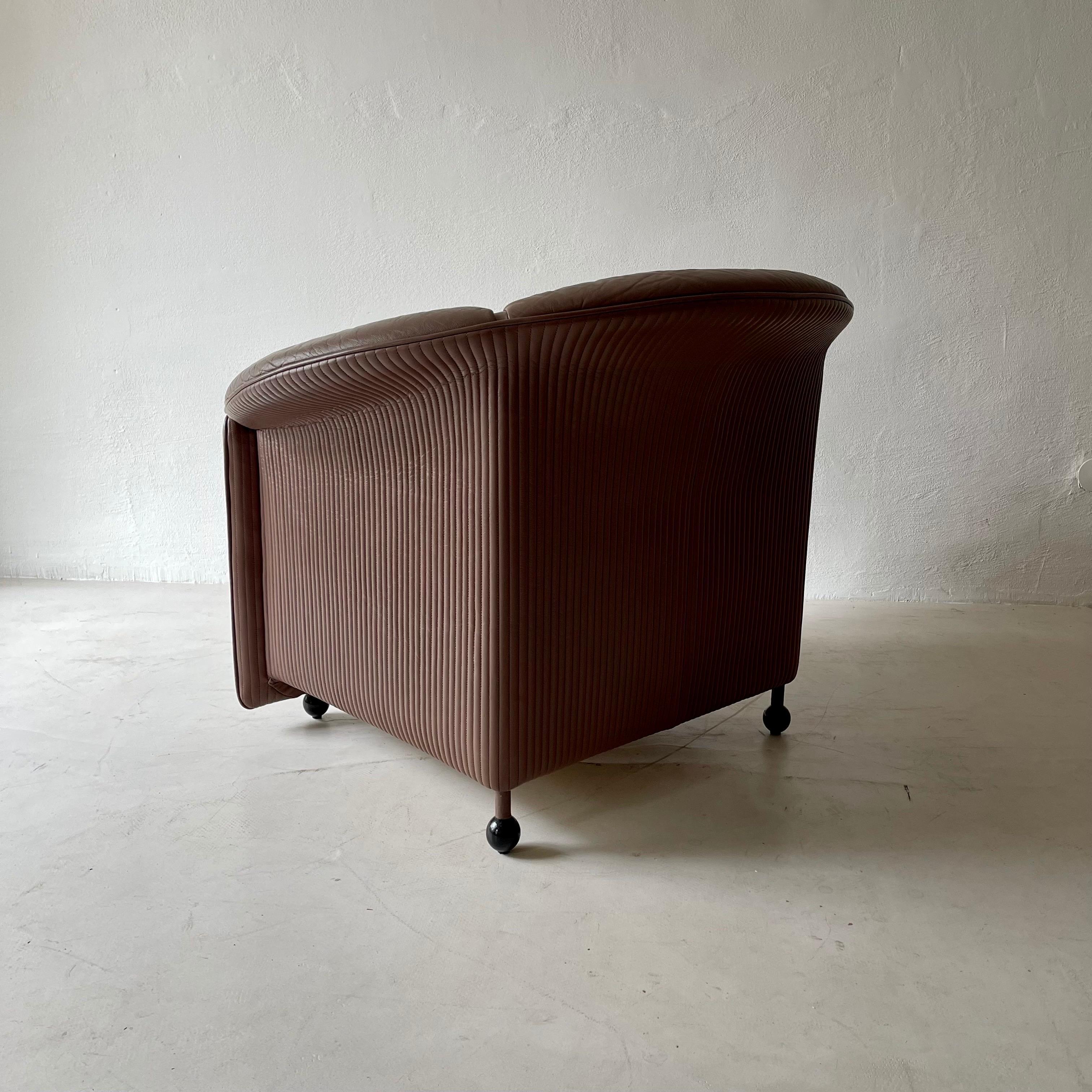 Post-Modern Aura Club Chair by Paolo Piva for Wittmann For Sale
