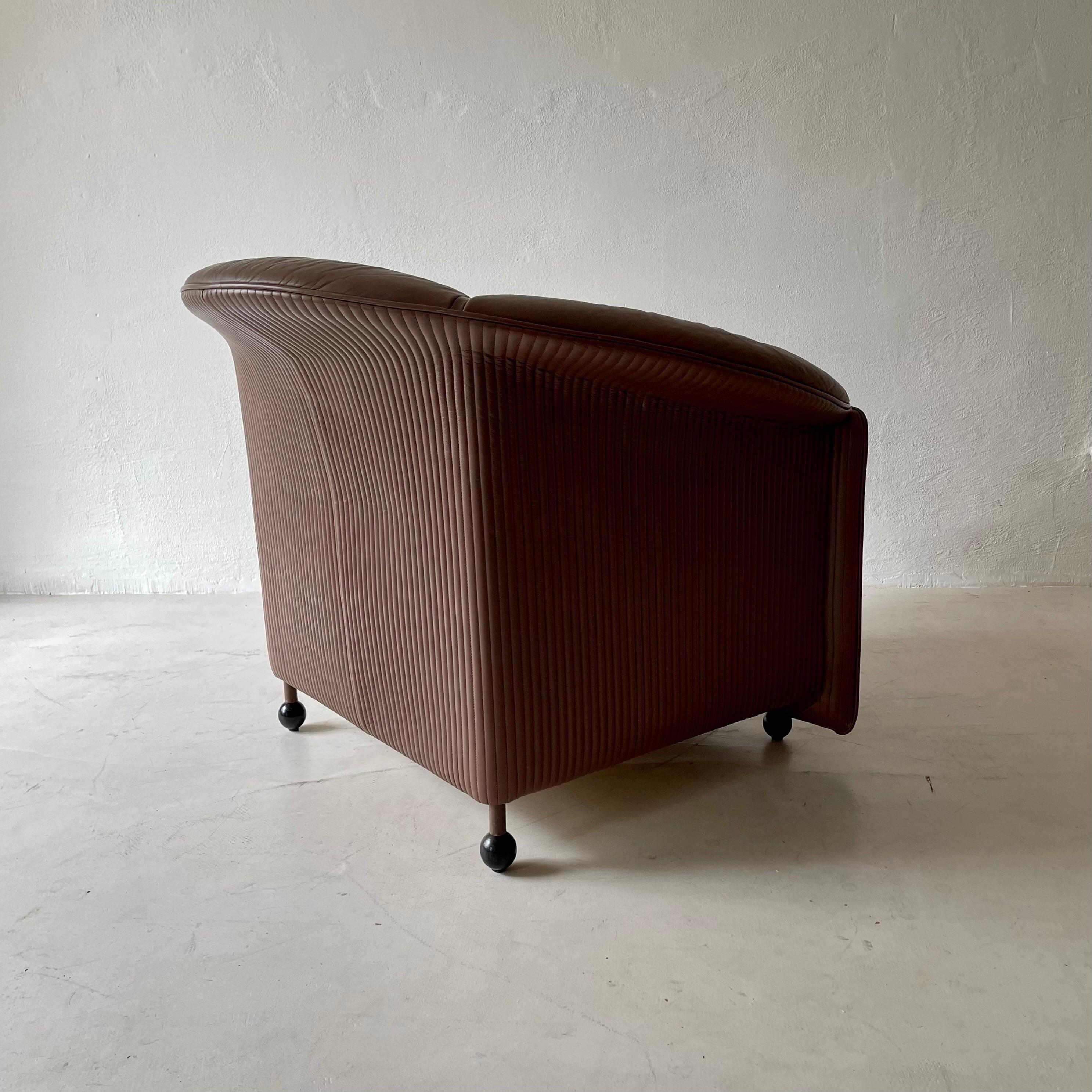 Late 20th Century Aura Club Chair by Paolo Piva for Wittmann For Sale