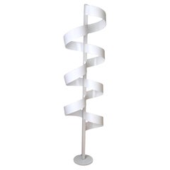 Aura Stehlampe Nr1  30 handgefertigte LED-Spiegelleuchte aus Aluminium in limitierter Auflage