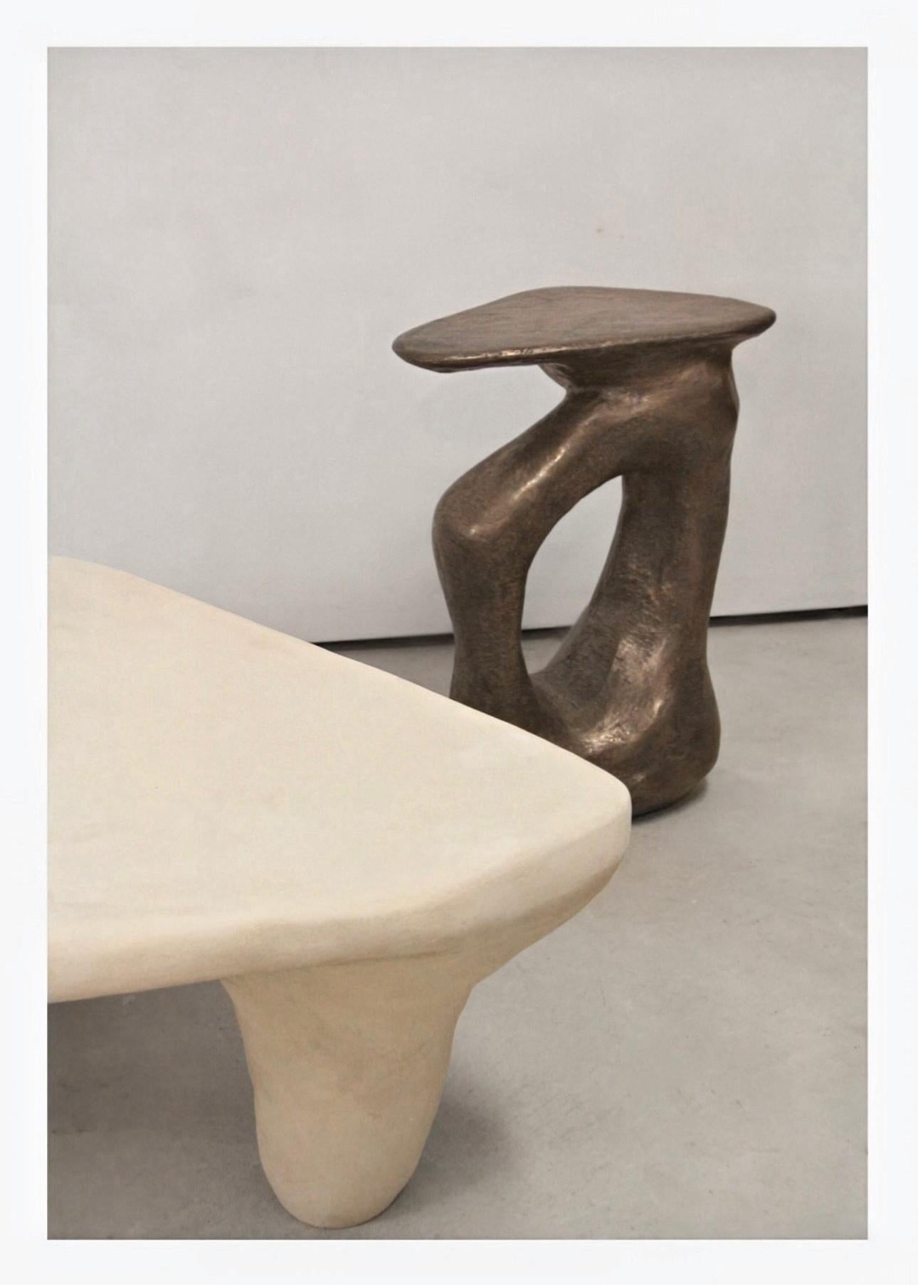 Modern Aura II Side Table by Aeny Studio For Sale