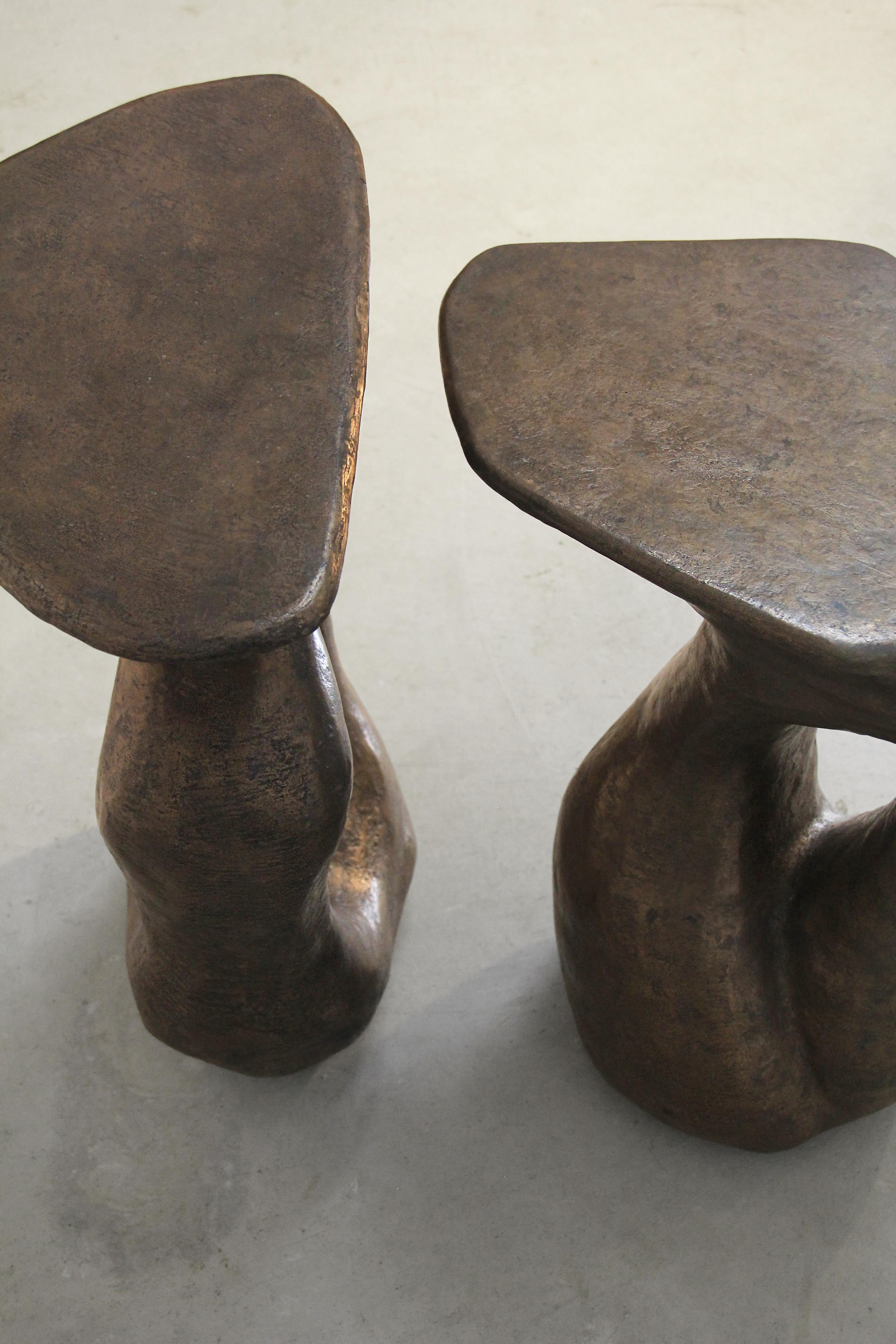 Contemporary Aura II Side Table by Aeny Studio For Sale