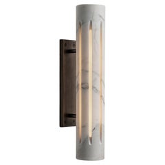 Aura Marble Lantern Sconce by Etamorph