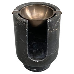 Antique Aura Oil Burner in Shadow Black with BB Bowl