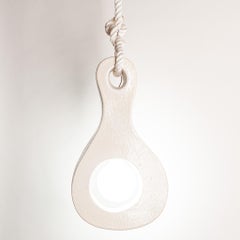 Hand-Built Organic Modern Pendant Lamp by J Schatz Studio, 2026