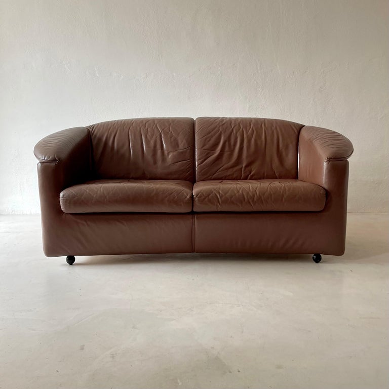 Aura Sofa Loveseat by Paolo Piva for Wittmann For Sale at 1stDibs