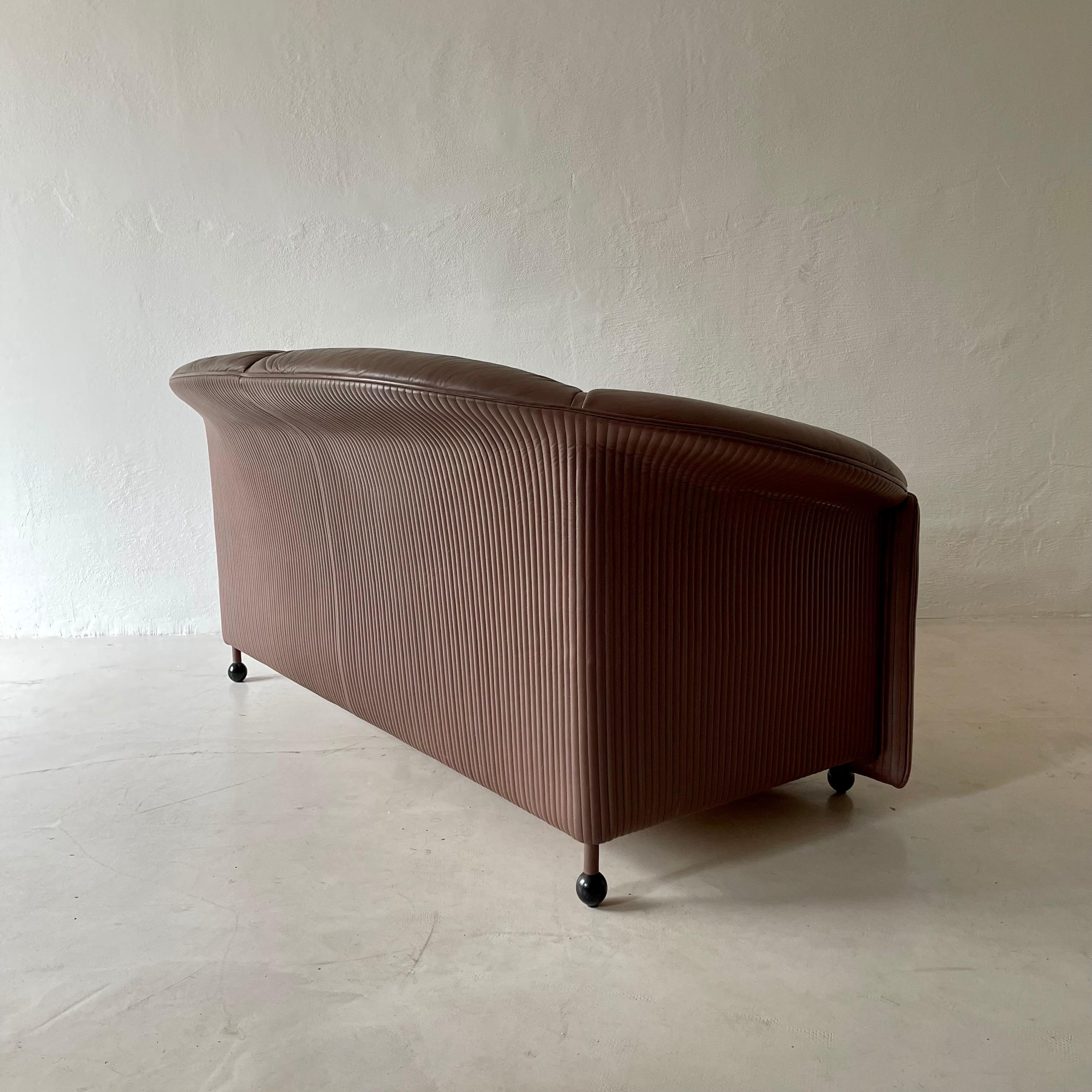 Late 20th Century Aura Sofa Loveseat by Paolo Piva for Wittmann For Sale