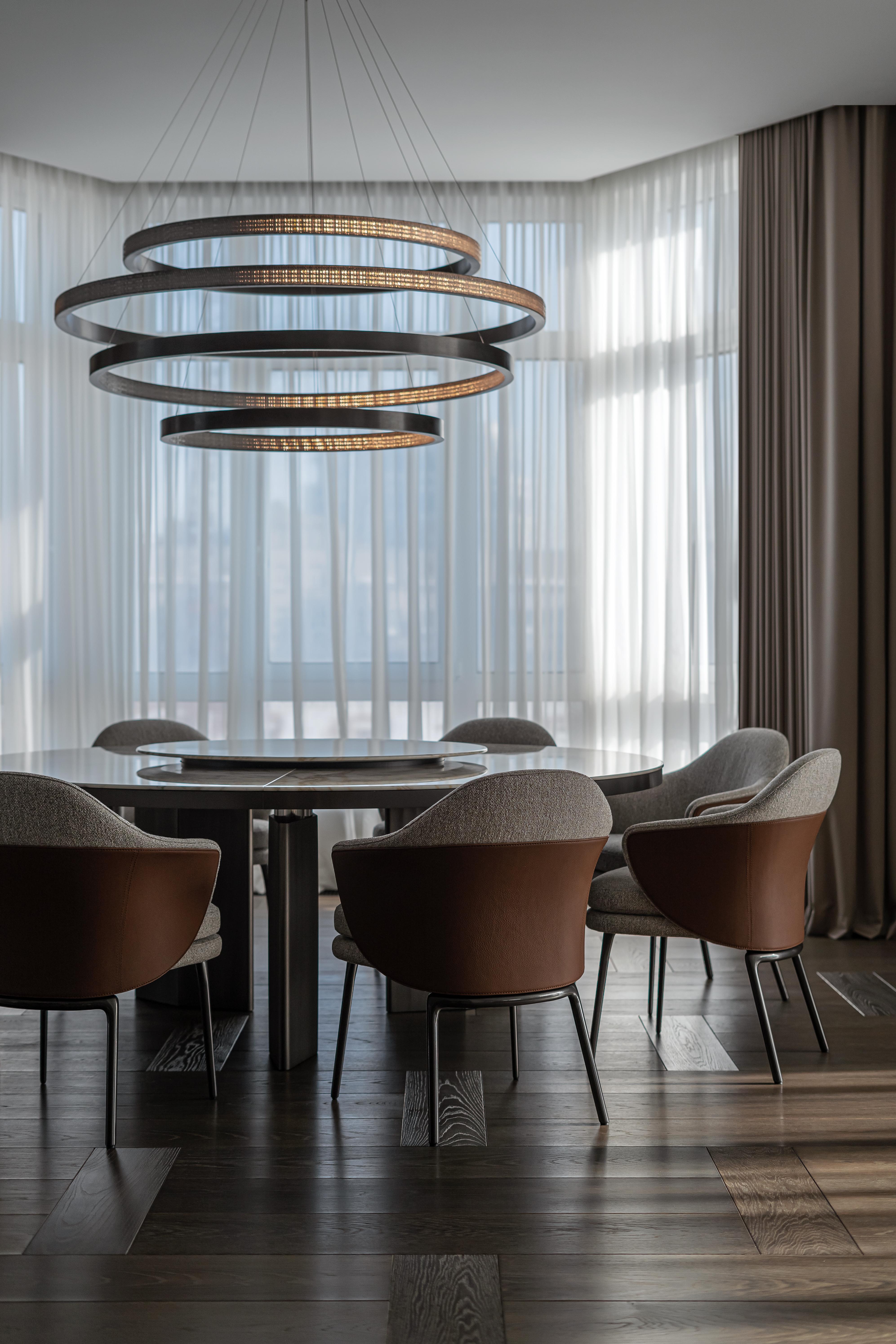 Post-Modern Aura Taso Chandelier by Cameron Design House For Sale