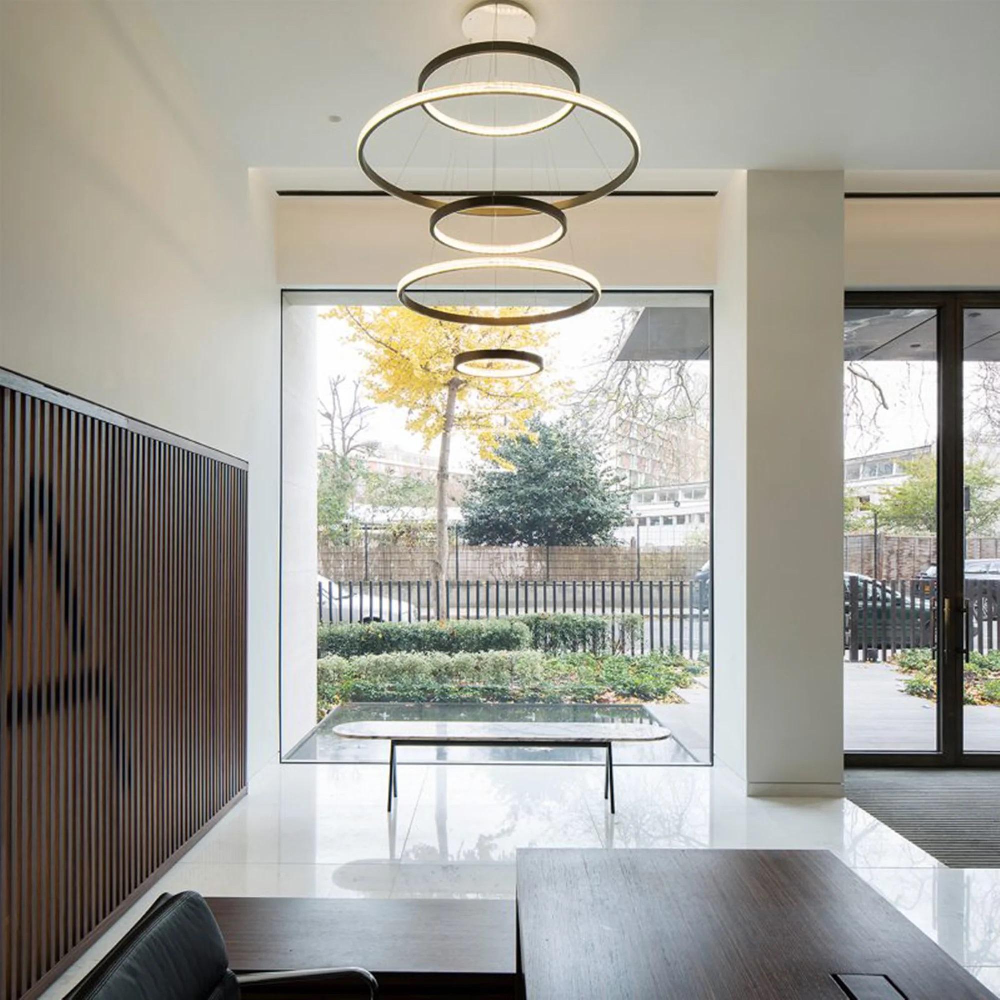 Contemporary Aura Taso Chandelier by Cameron Design House For Sale