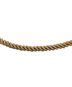 Aurafin Italien 18K Gelbgold Bolero Seil Kette Halskette 17" #24894