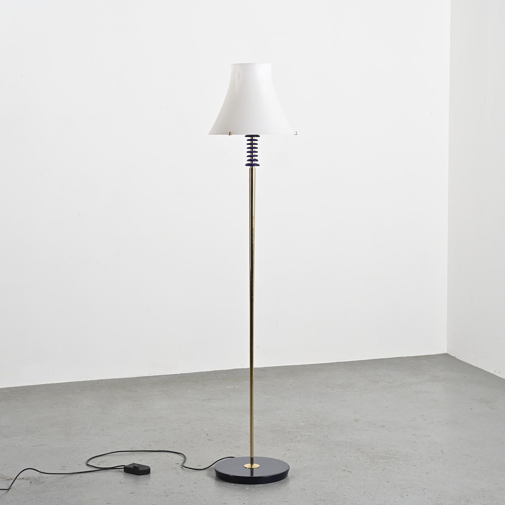 Lampadaire Auras Italia, Murano, circa 1989 Bon état à VILLEURBANNE, FR