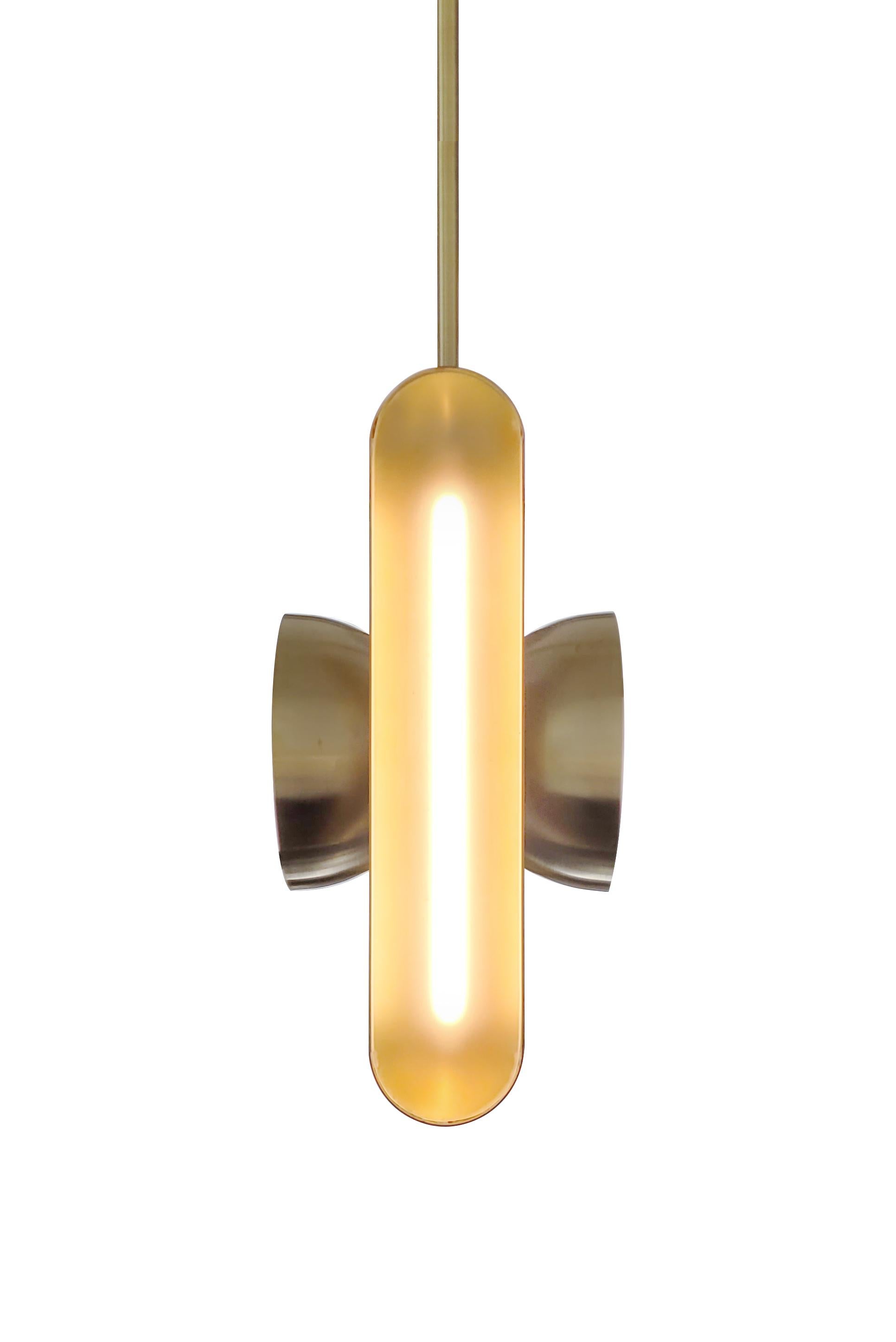 Post-Modern Aurata Pendant Lamp by Jan Garncarek For Sale