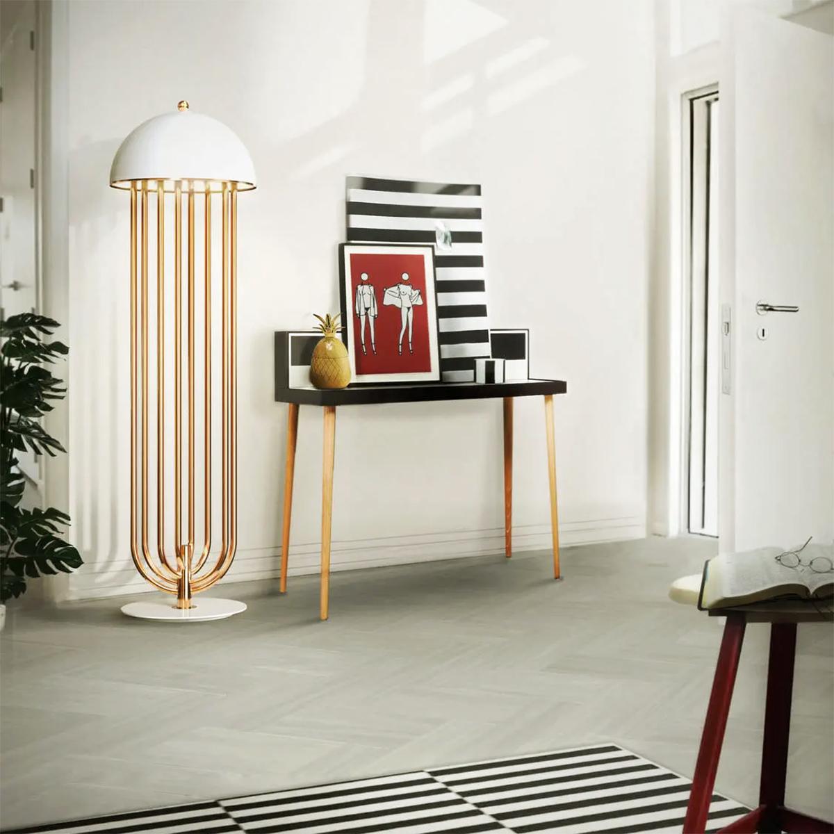 Contemporary Aurea Floor Lamp For Sale