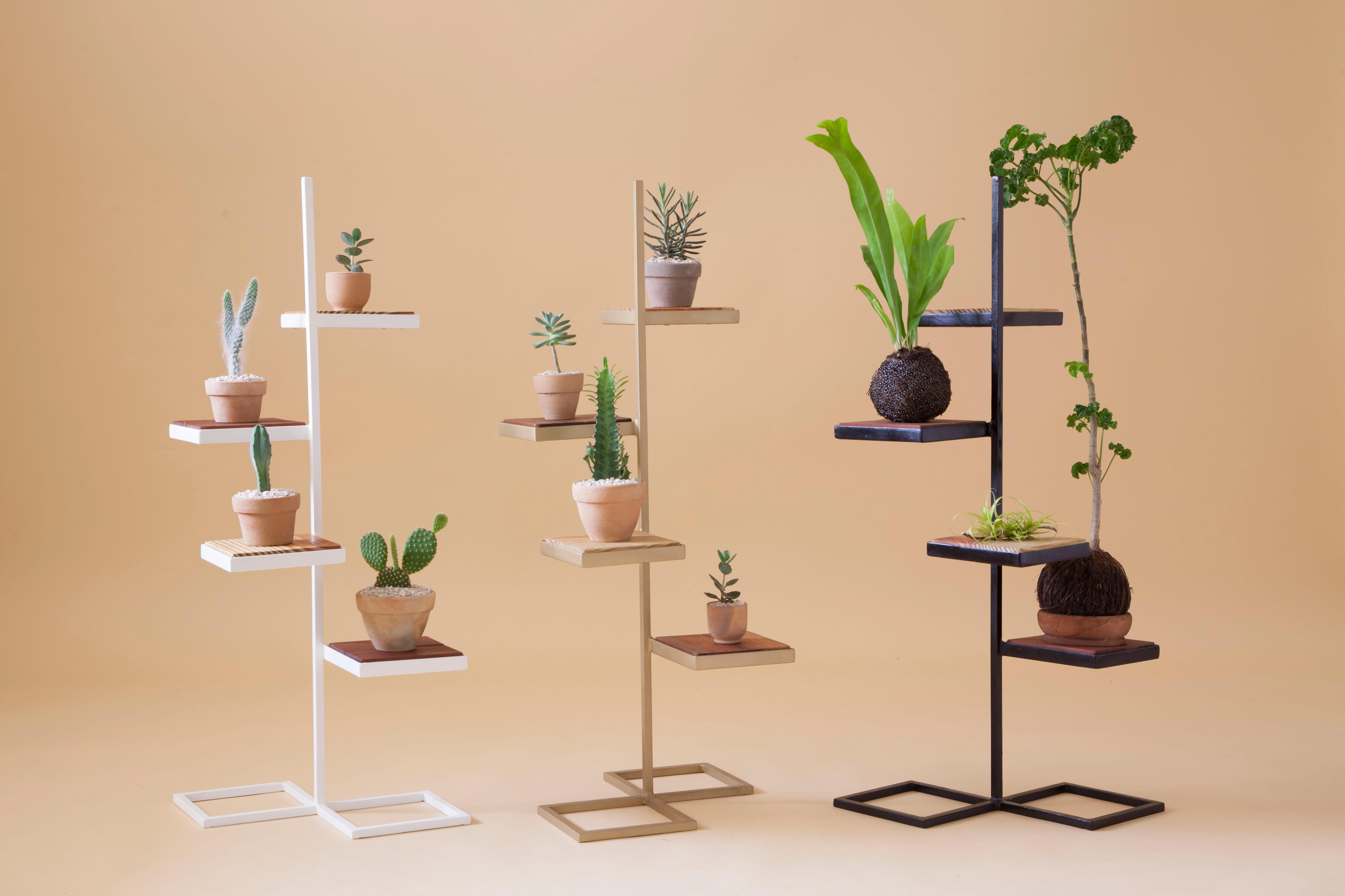 Contemporary Aurea Plant Stand 3 by Sofia Alvarado For Sale