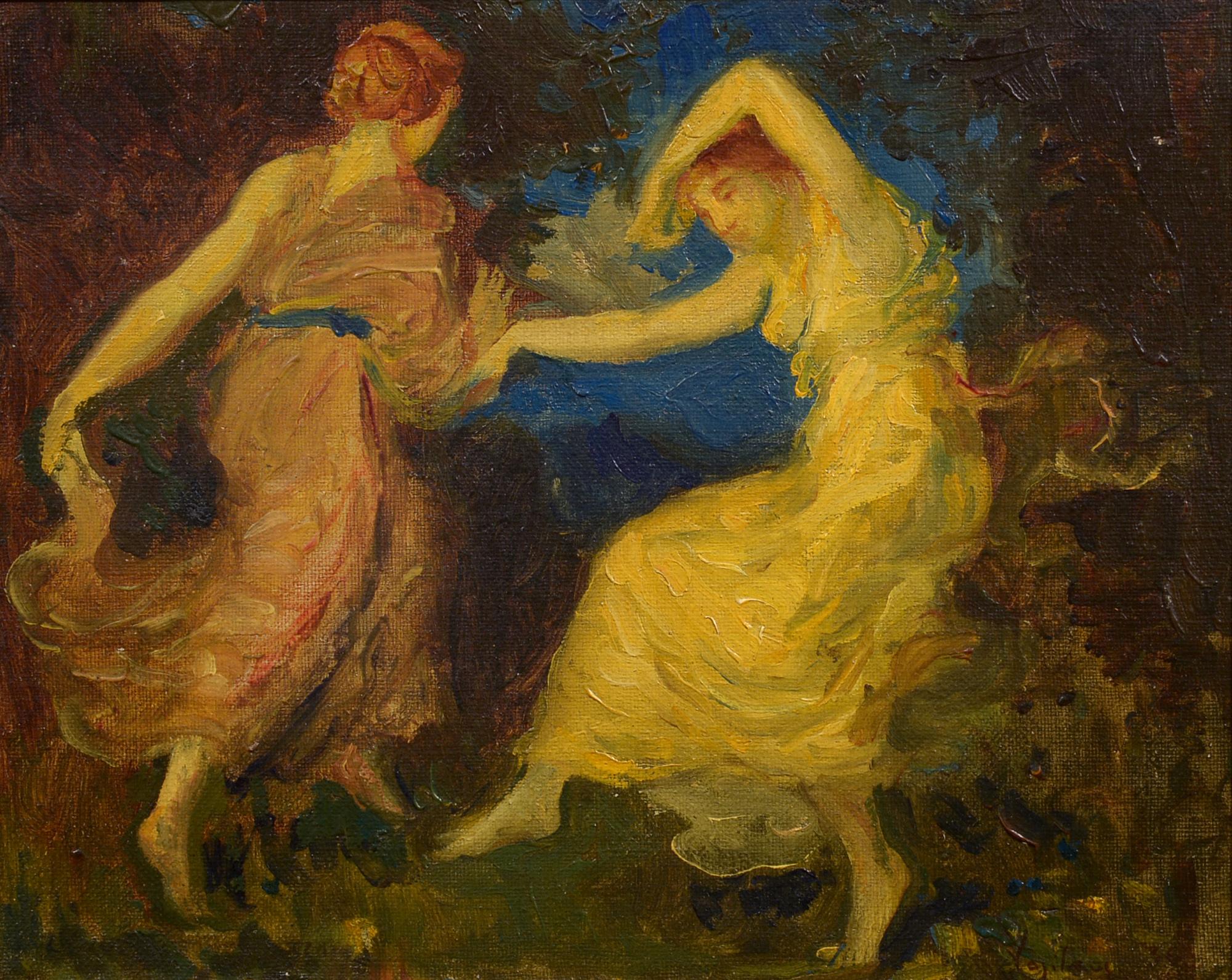 Printemps, Dancers, Women, Classical, Allegorical Scene