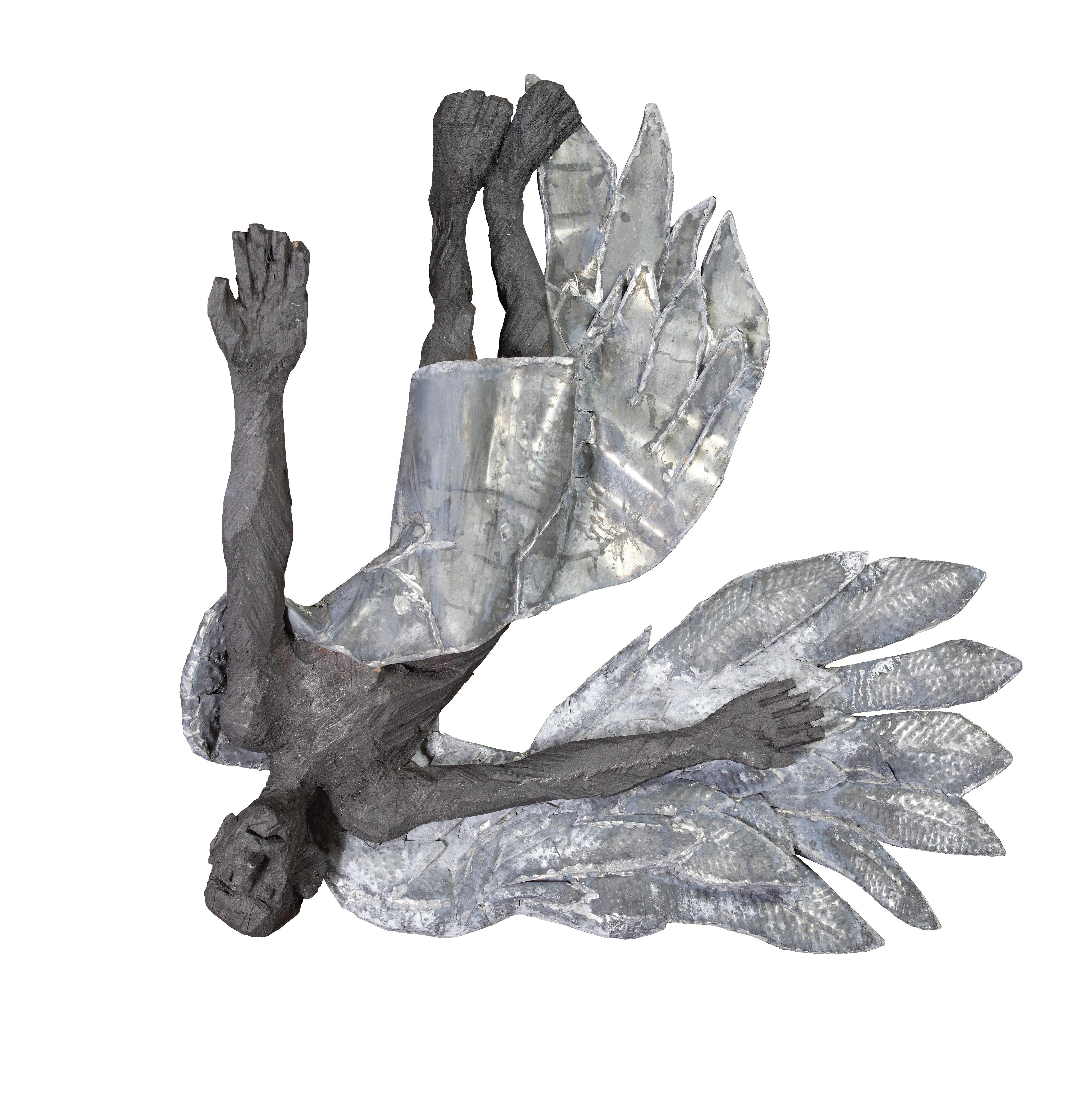 Aurel Vlad Figurative Sculpture - Icarus IV