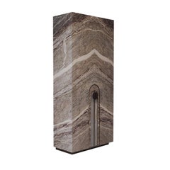 Aurelia Fior di Pesco Marble Cabinet by Sheree Stuart Design