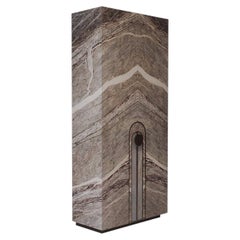 Aurelia Fior di Pesco Marble Cabinet by Sheree Stuart Design