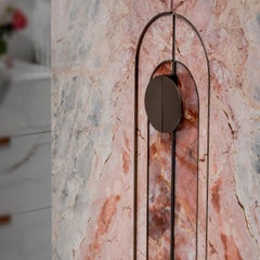 Aurelia Rosa Siena Marmor Schrank von Sheree Stuart Design #1