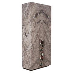 Aurelia Pink Siena Marble Cabinet by Sheree Stuart Design #2