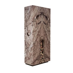 Aurelia Pink Siena Marble Cabinet by Sheree Stuart Design #3