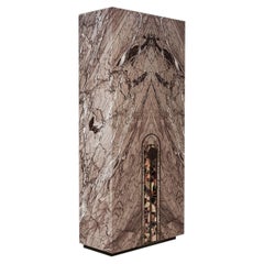 Aurelia Pink Siena Marble Cabinet by Sheree Stuart Design #3