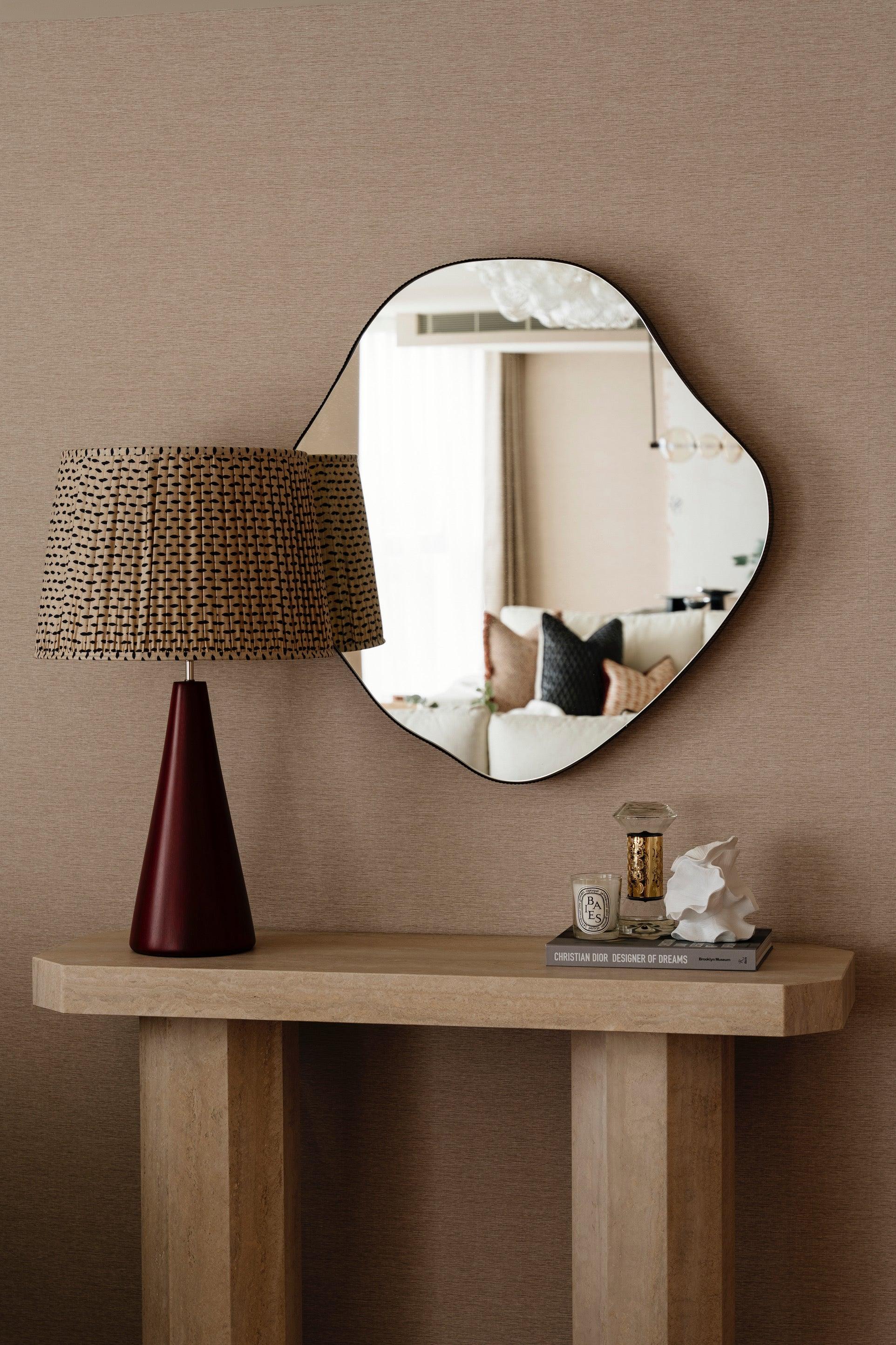 Art Deco Aurelia Travertine Console Table For Sale