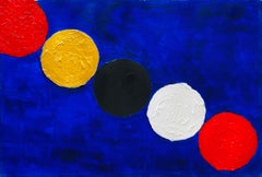 Abbracciarti è la cosa migliore in assoluto - Acrilico su carta, pittura astratta, 2024
