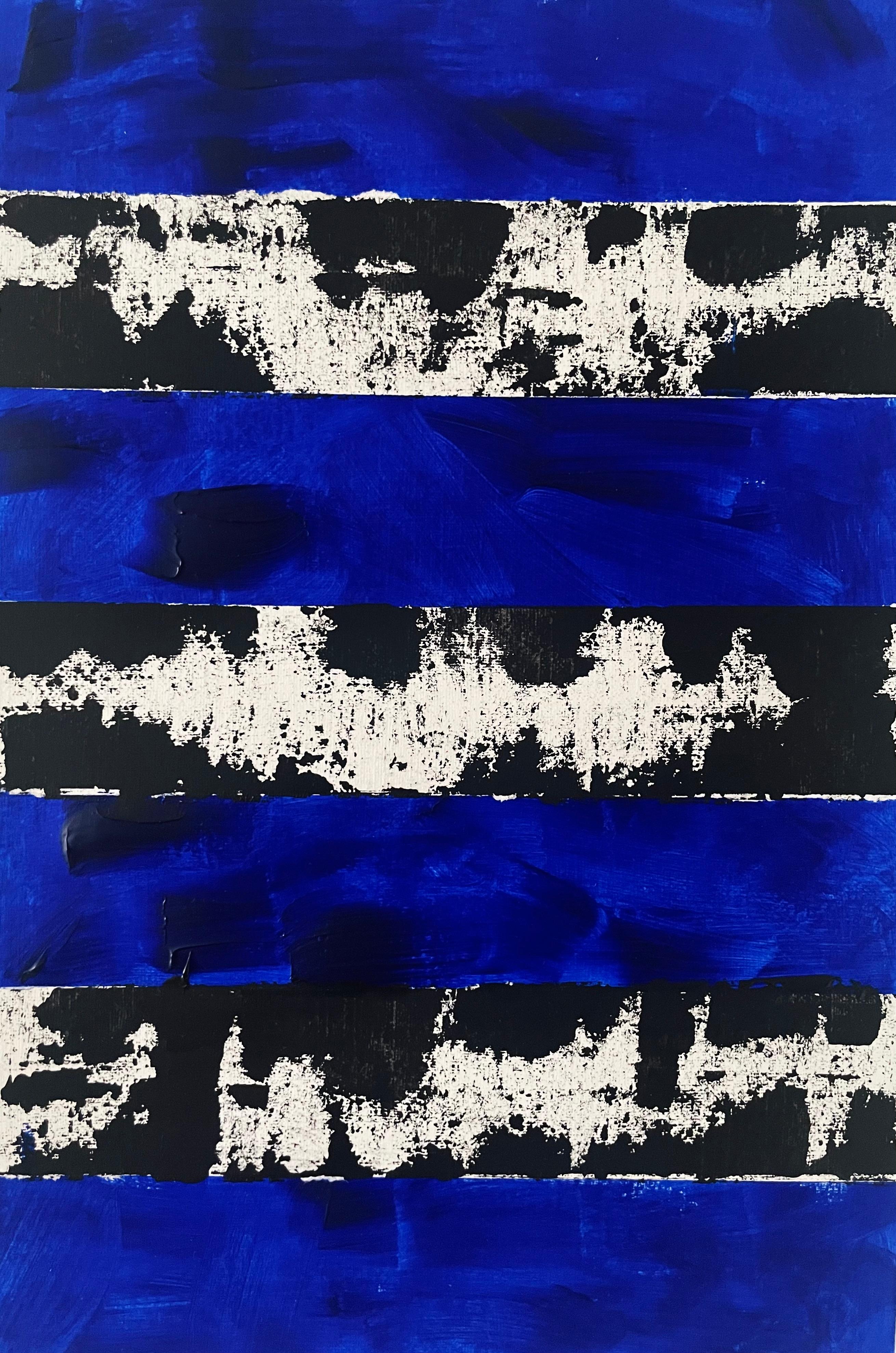 I Have Learned How Much Strength...  - Acrylic on Paper, Abstract Painting, 2025 For Sale 2