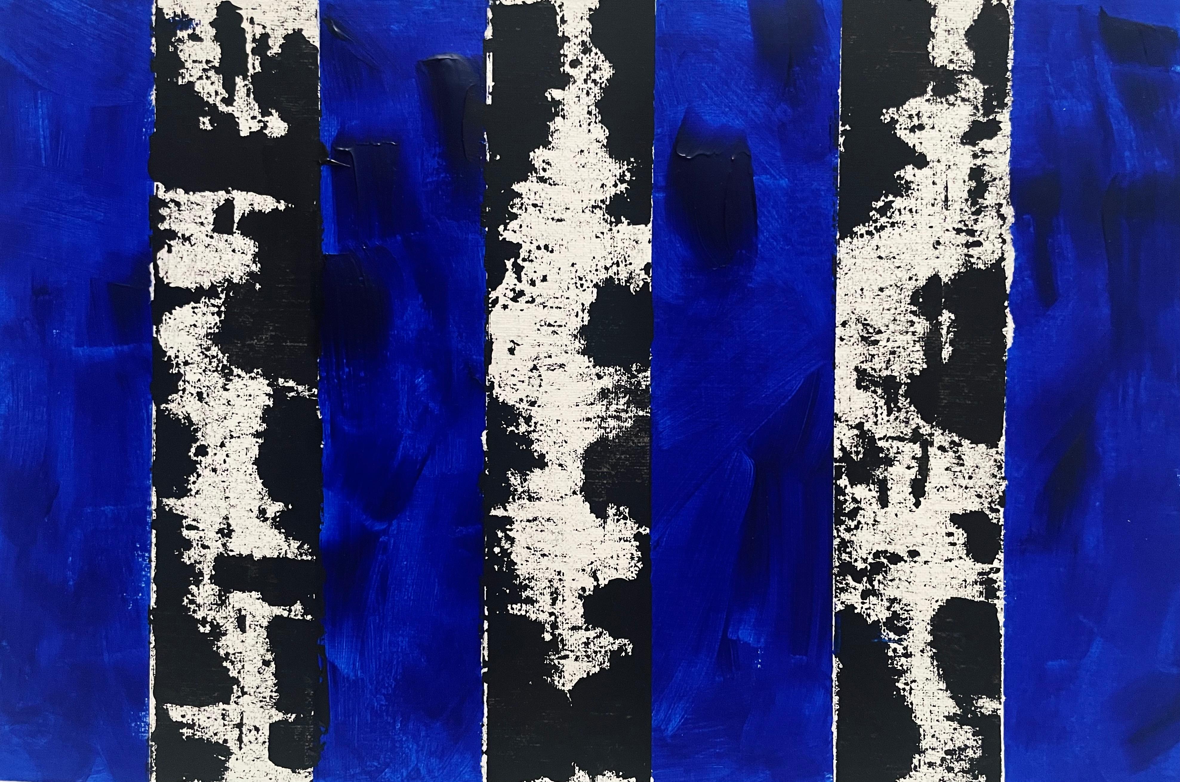 I Have Learned How Much Strength...  - Acrylic on Paper, Abstract Painting, 2025 For Sale 3