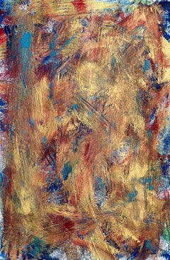 I Kept Your Light. Your Smile. Your Love. - Acrylic on Paper, Abstract Painting