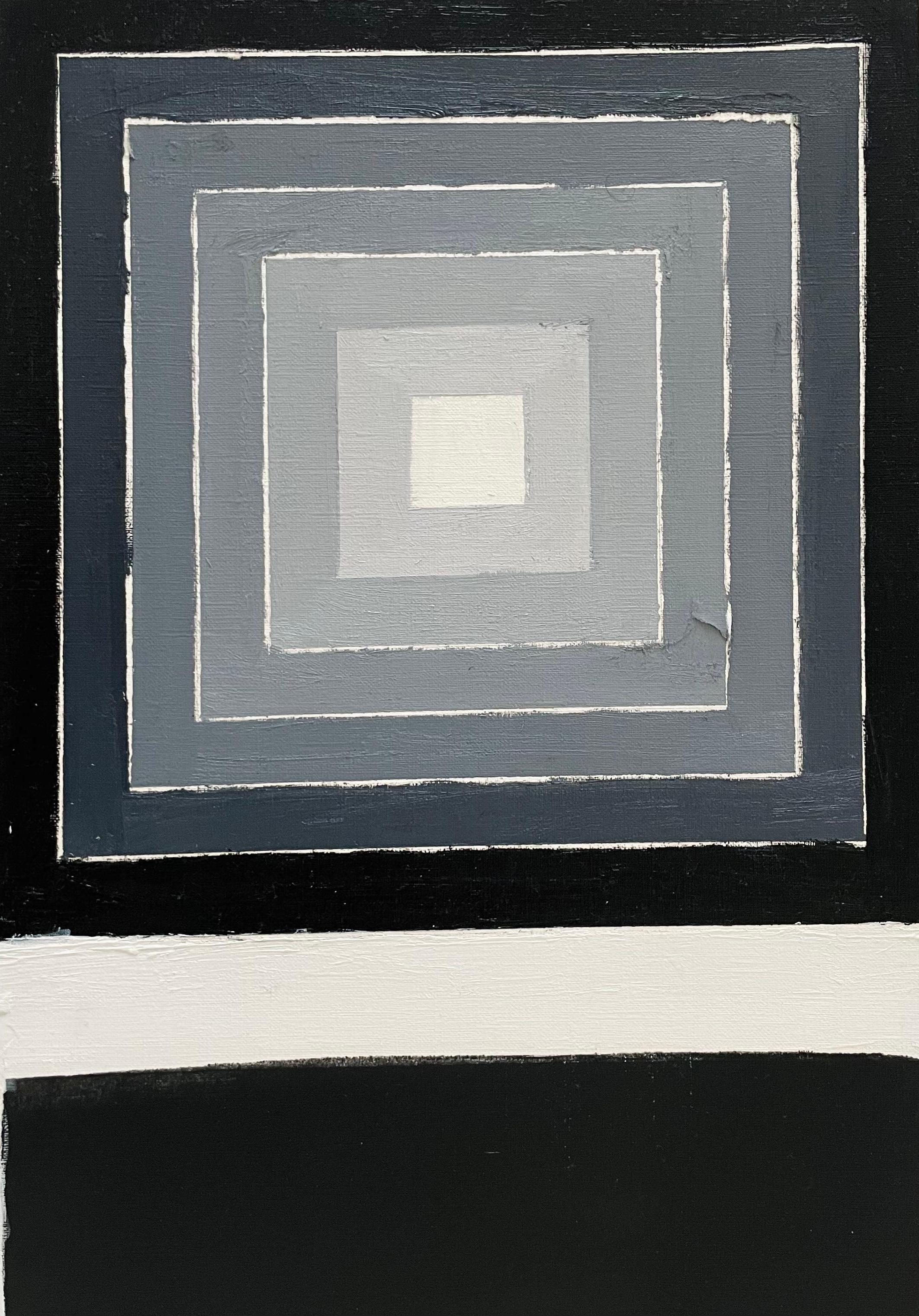 I Will Never Know How My Life Would Be If - Oil on Paper, Abstract Painting 2024 For Sale 3