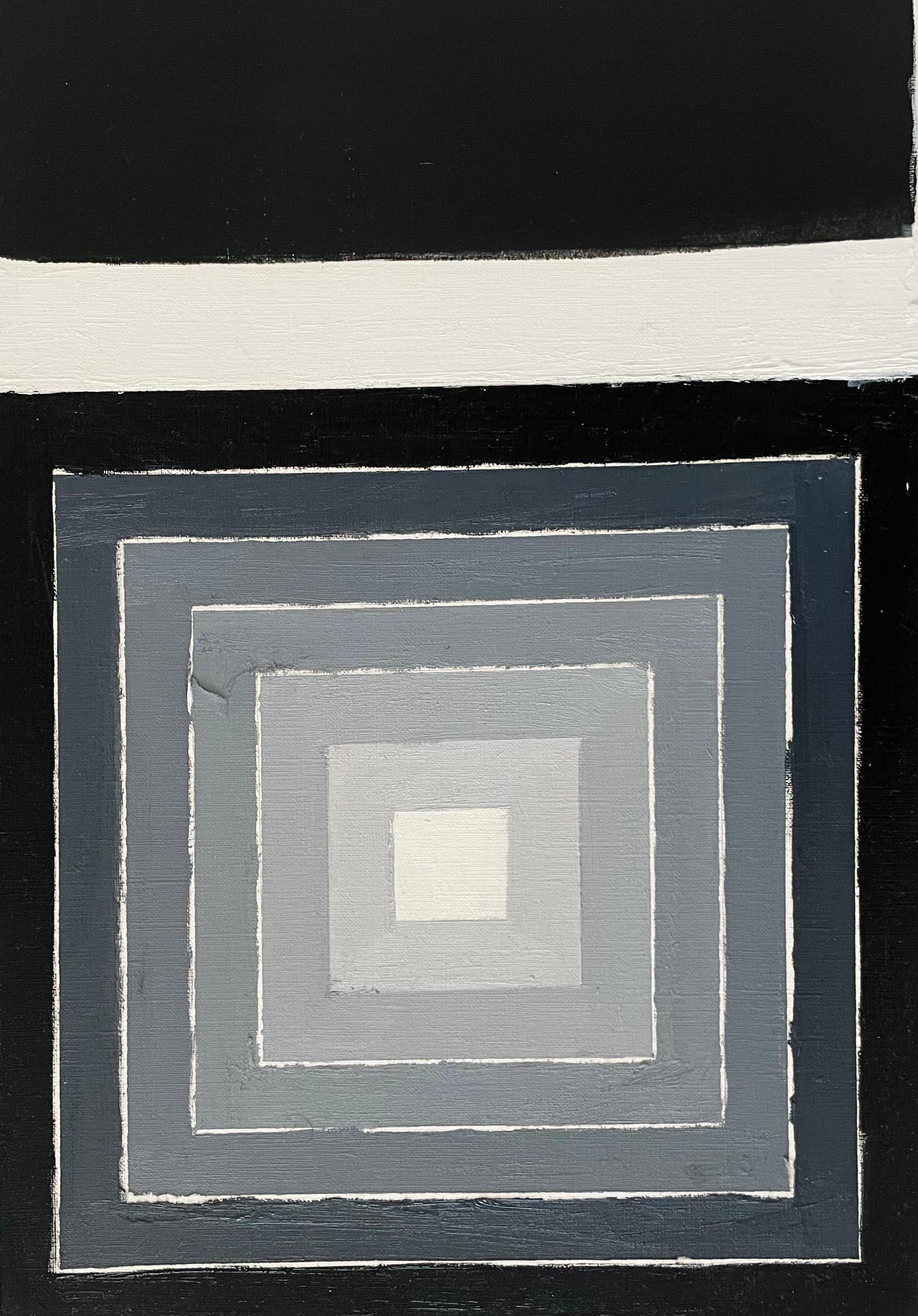I Will Never Know How My Life Would Be If - Oil on Paper, Abstract Painting 2024 For Sale 5