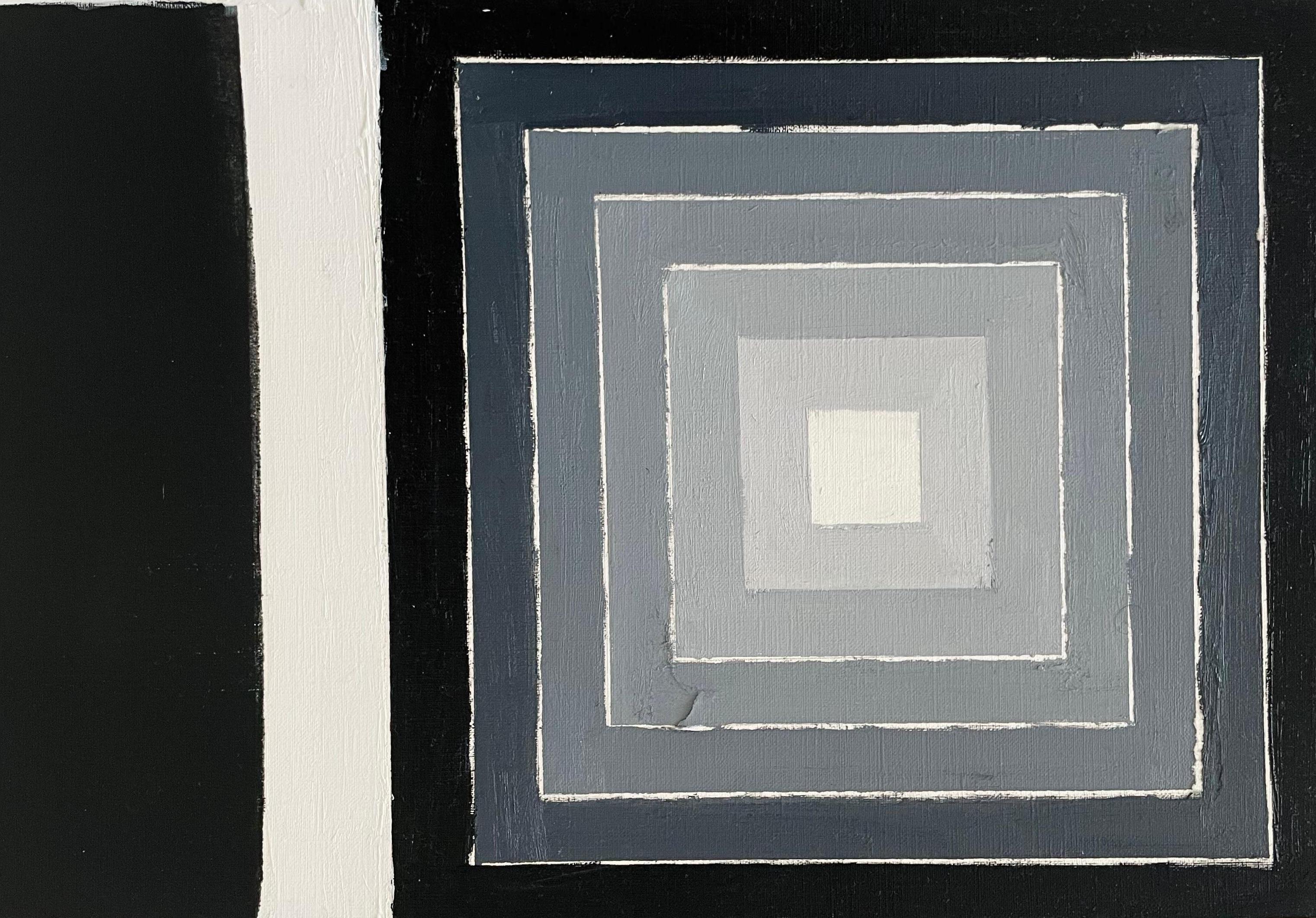 I Will Never Know How My Life Would Be If - Oil on Paper, Abstract Painting 2024 For Sale 7