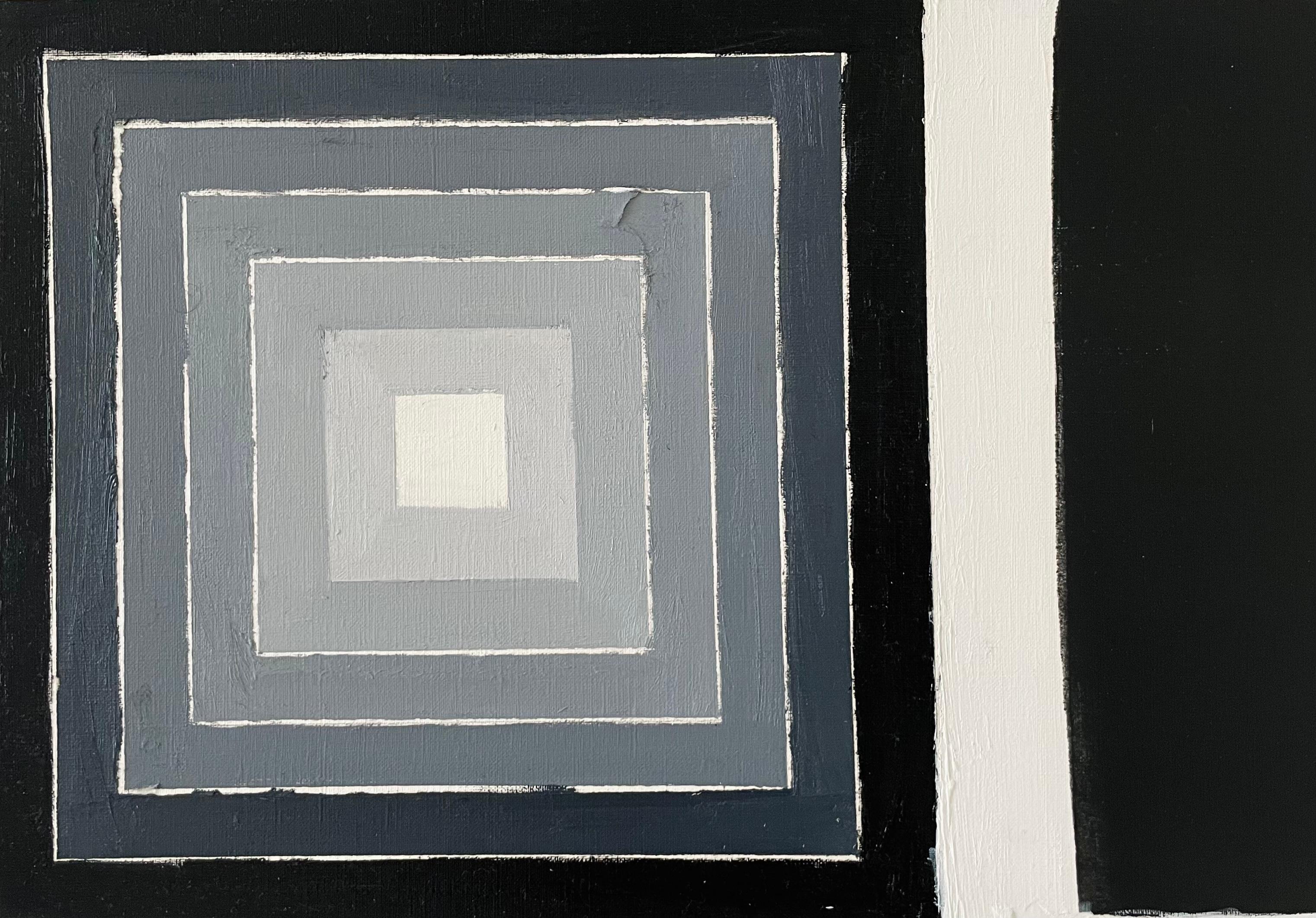 Nunca sabré cómo sería mi vida si - Óleo sobre papel, Pintura abstracta 2024