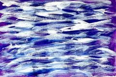 Nelle nostre anime abbiamo la stessa età - Acrilico su carta, pittura astratta, 2024