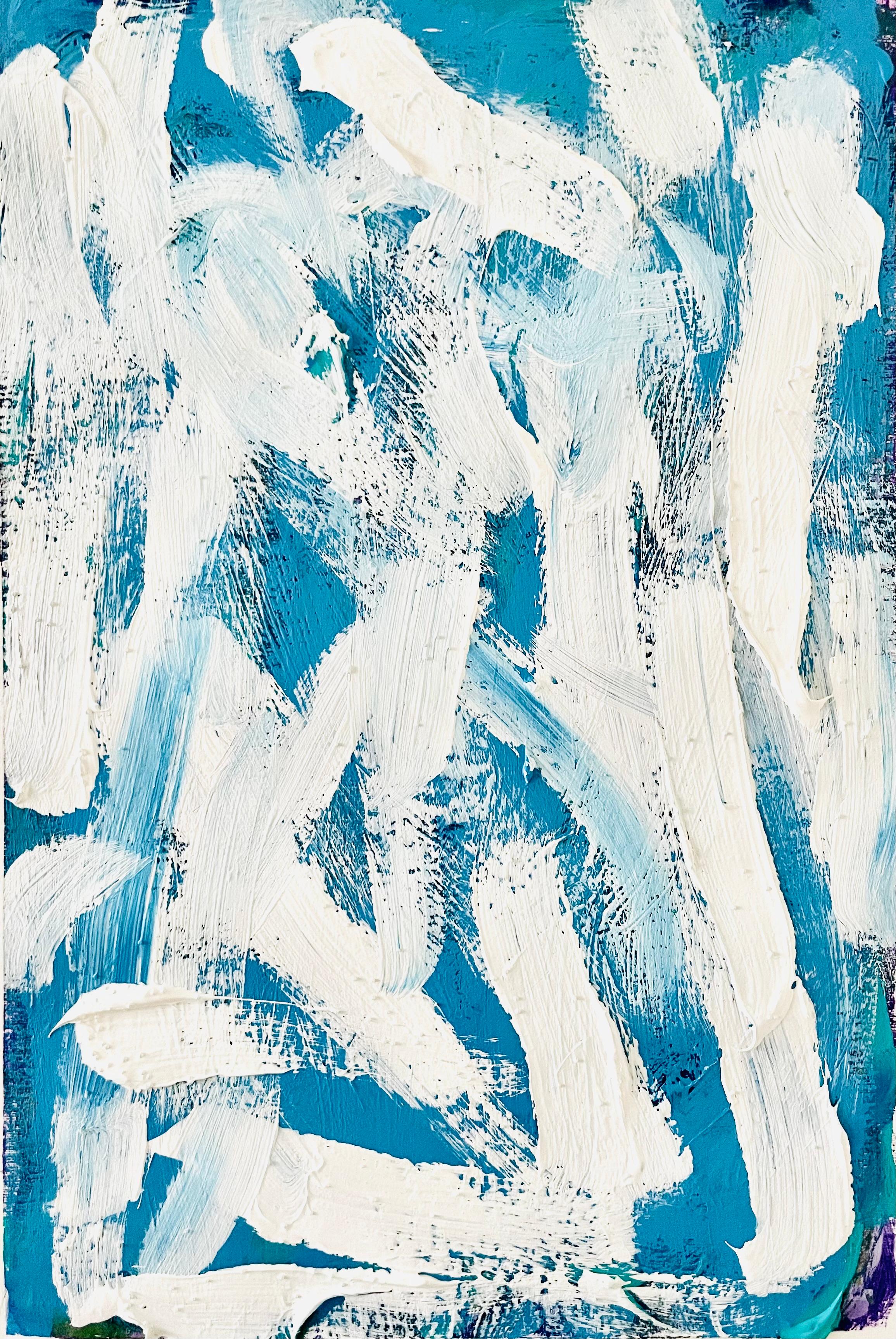 "In This Life, My Soul is at the End of the Journey" is a very personal abstract painting. I used acrylic on paper as a material, and the year of this artwork is 2024. 

This painting is in new condition and measures 41 cm x 31 cm (an A3 painting).