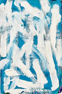 In questa vita, la mia anima è... - Acrilico su carta, Pittura astratta, 2024
